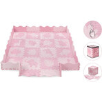 Tapis de jeu MoMi ZAWI 16 pièces en mousse rose