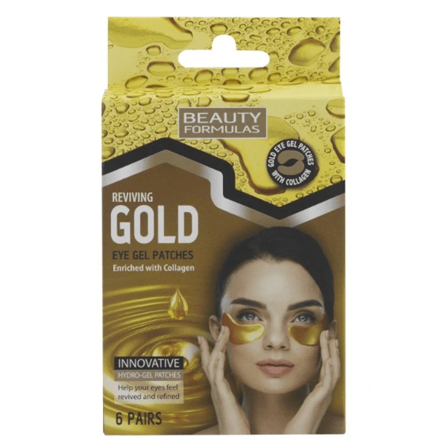 BeautyFormulas Collagen Eye Gel Masks 6 paires 2 x 6 pièces