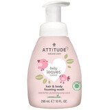 Attitude Baby Shower Foam (2in1) fragrance free Baby leaves 295 ml