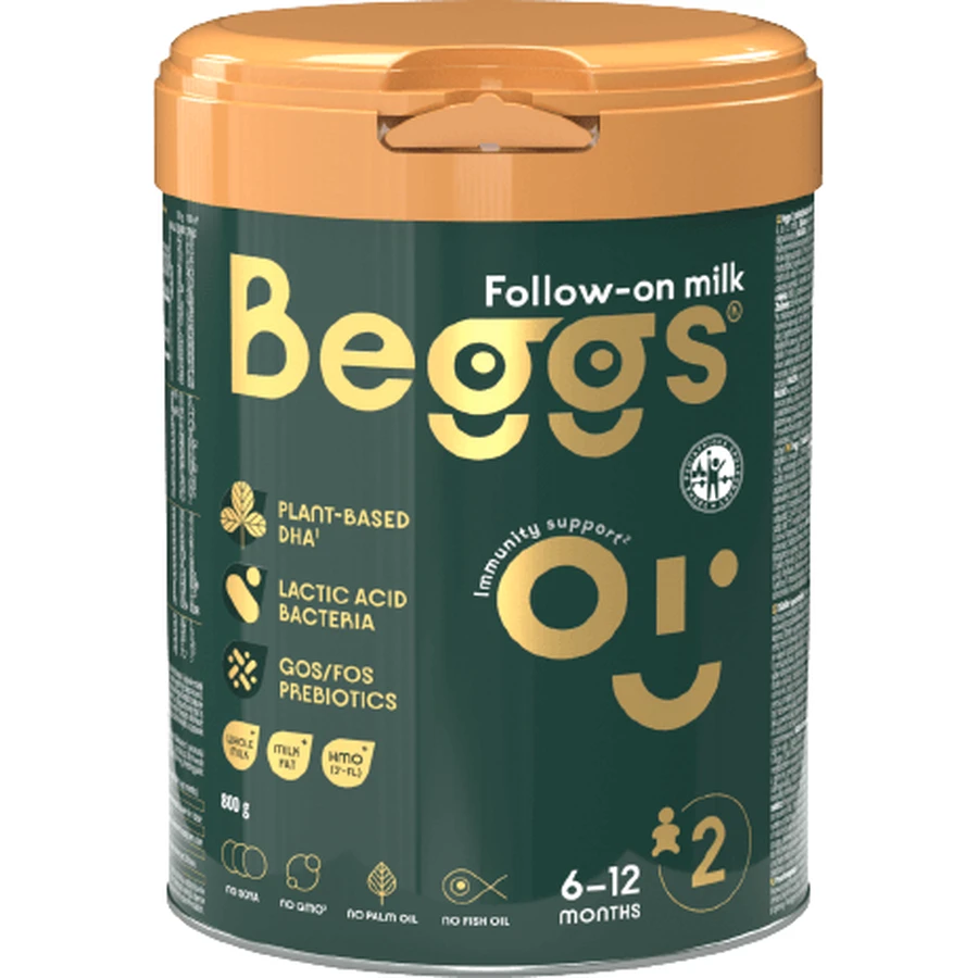 Beggs 2 lait de suite 800 g