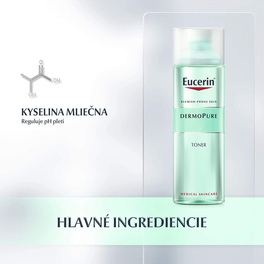 Eucerin DERMOPURE Lotion nettoyante pour les peaux à problèmes 200 ml