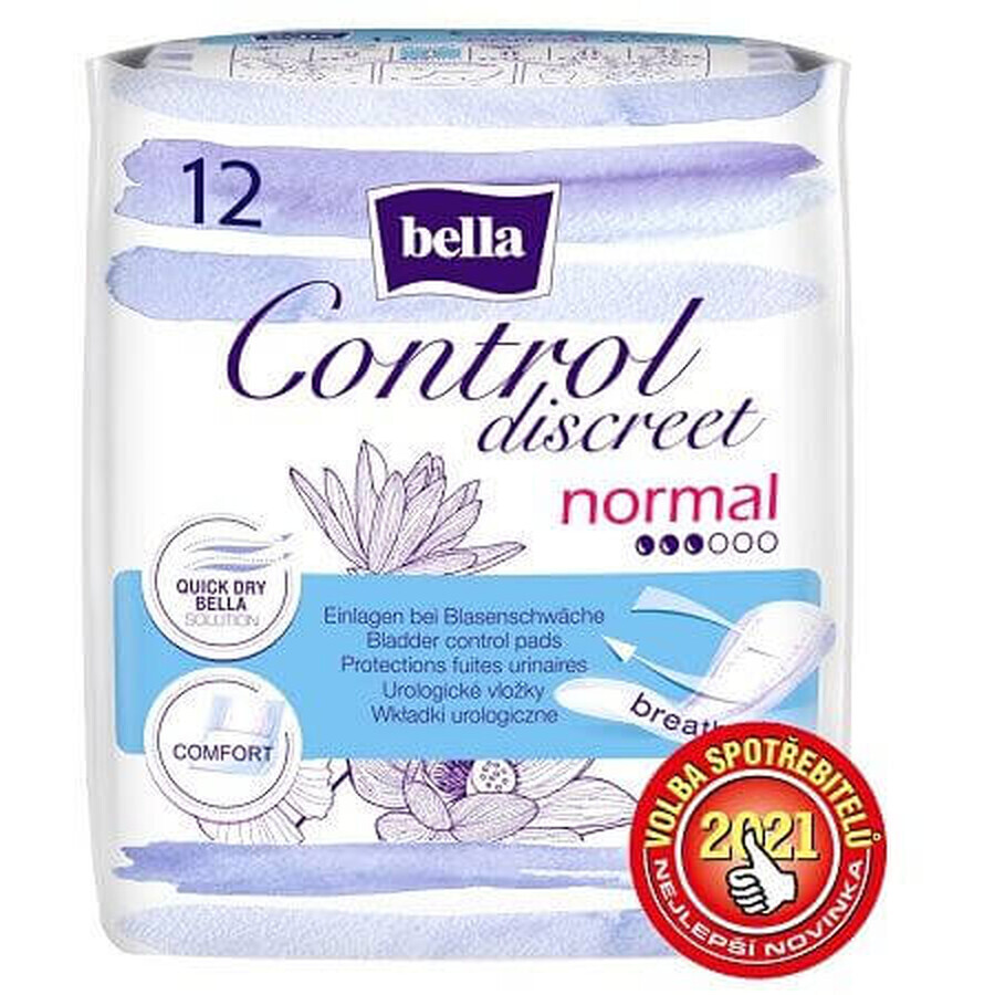 Bella Control Discreet Normaal Urologische Pads 12 stuks