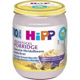 HiPP BIO Petit déjeuner porridge d'avoine avec banane et myrtilles 160 g