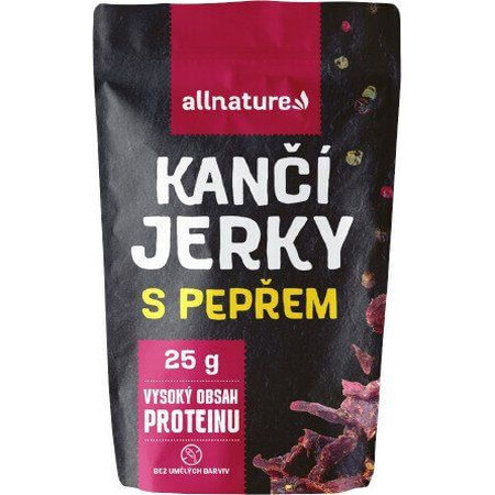 Allnature Jerky de sanglier au poivre 25 g