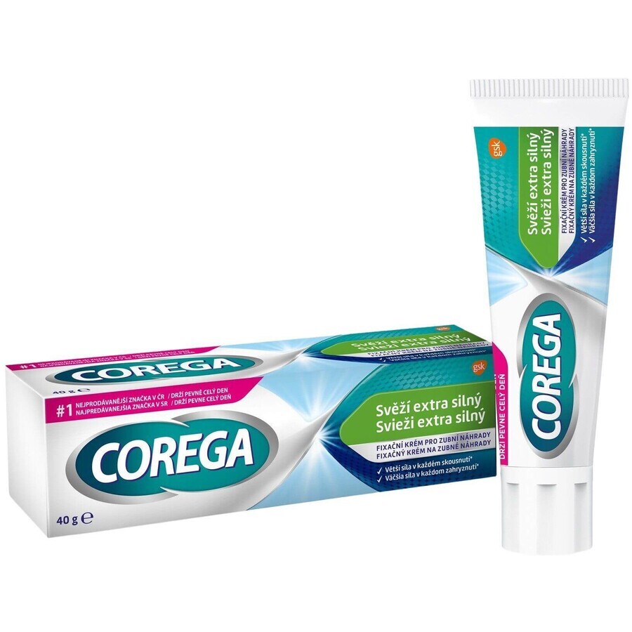 Corega Fresh Extra Strong Hold Cream 40 g