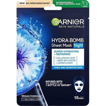 Garnier Skin Naturals Regenerating Fabric Night Mask 28 g