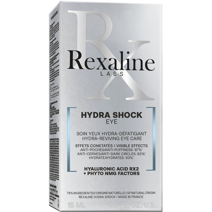 Rexaline Hydra Shock Cremă hidratantă pentru ochi 15 ml