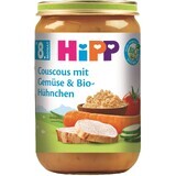 HiPP Couscous biologique aux légumes et au poulet 220 g