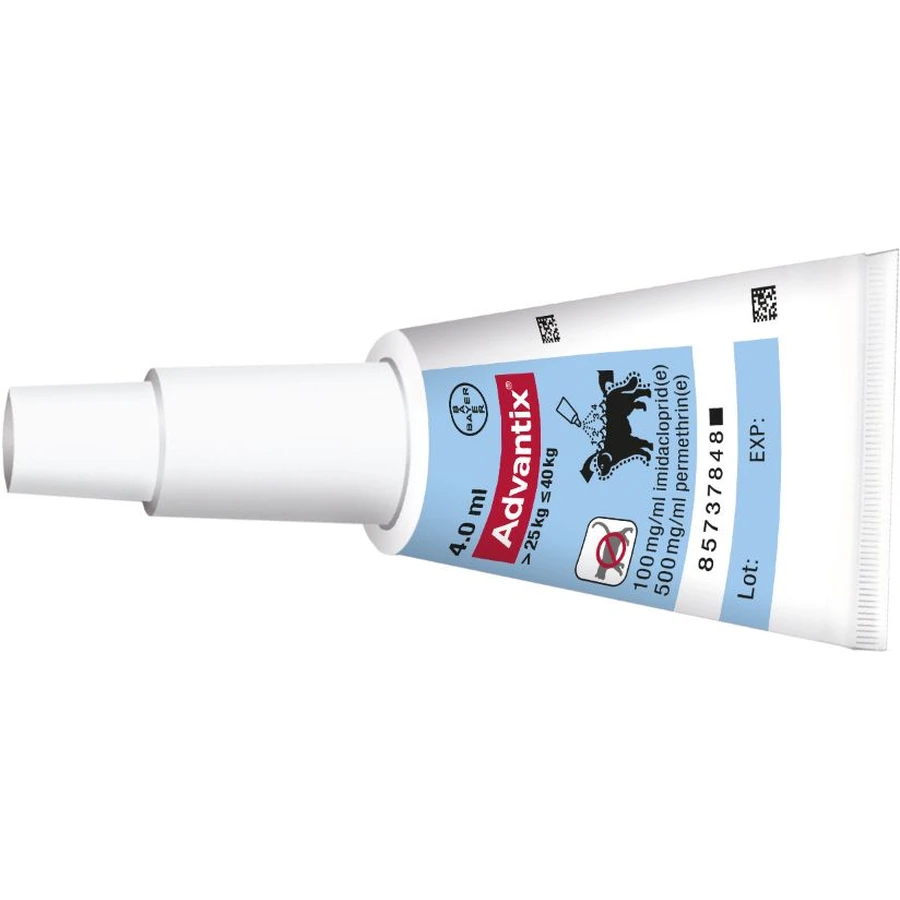 Advantix Spot-on voor honden vanaf 25 kg 4 ml