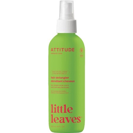 Attitude Baby's hair easy detangling spray Little leaves with melon and coconut flavor, 240 ml