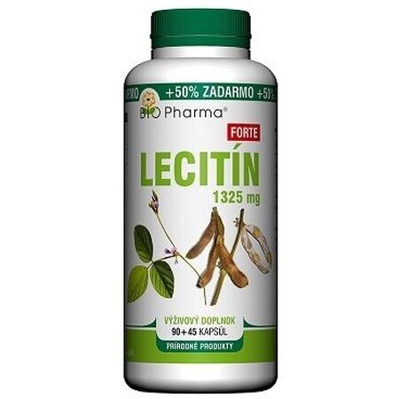 Bio Pharma Lecitină Forte 1325 mg, 135 capsule