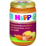 HiPP Little Gourmet Pommes de terre bio au romarin, carottes et veau bio 220 g