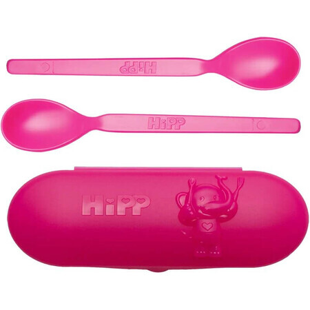 Set de cuillères HiPP rose 3 pcs