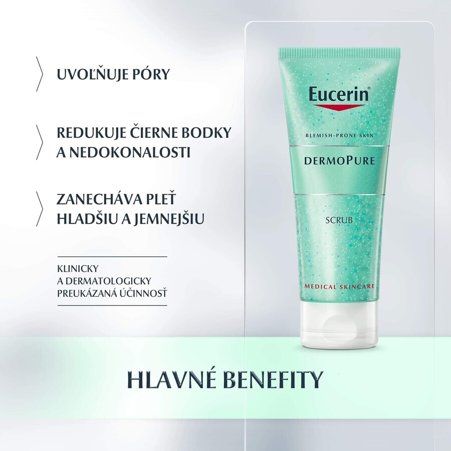 Eucerin DERMOPURE peeling cleanser for problematic skin 100 ml