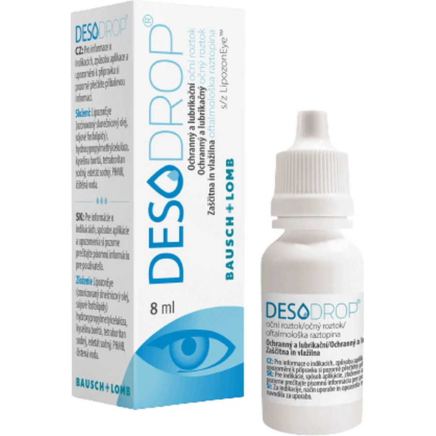Desodrop solución ocular protectora y lubricante 8 ml