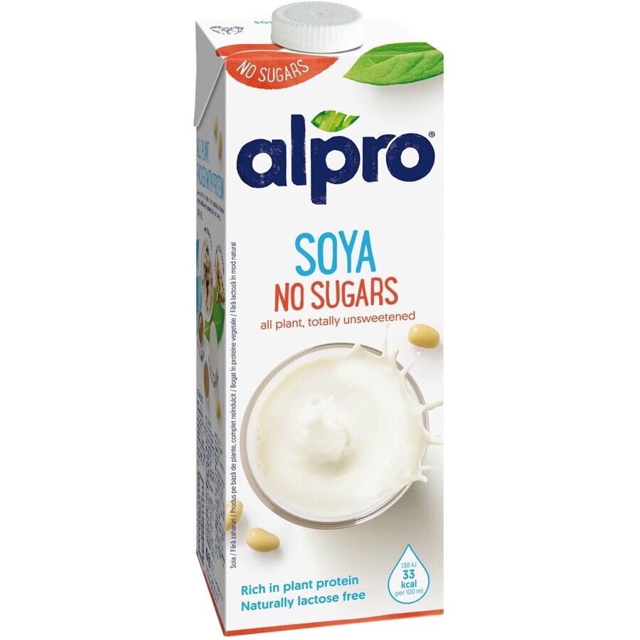 Alpro unsweetened soy drink 1 l