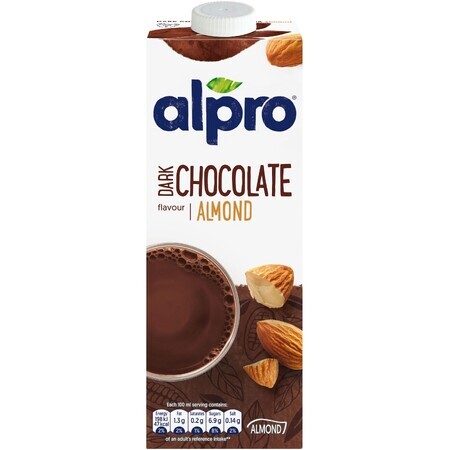 Alpro Almond drink with dark chocolate flavor 1 l