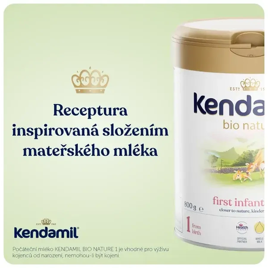 Kendamil BIO Nature 1 DHA+, 800 g