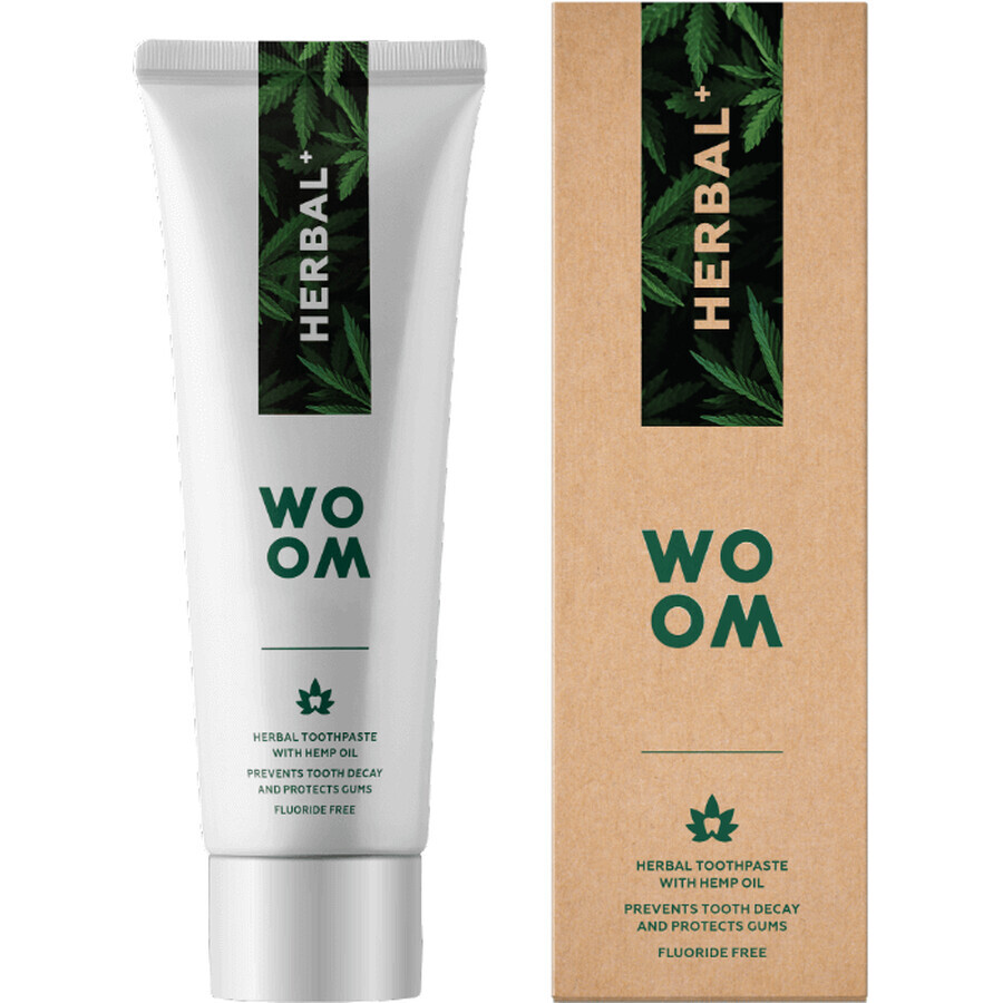 Pasta dentífrica Woom Herbal+ 75 ml