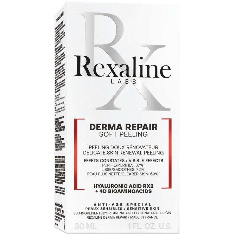 Rexaline Derma repair Peeling enzimatic pentru piele sensibilă 30 ml