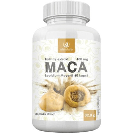 Allnature Maca Kräuterextrakt 60 Kapseln