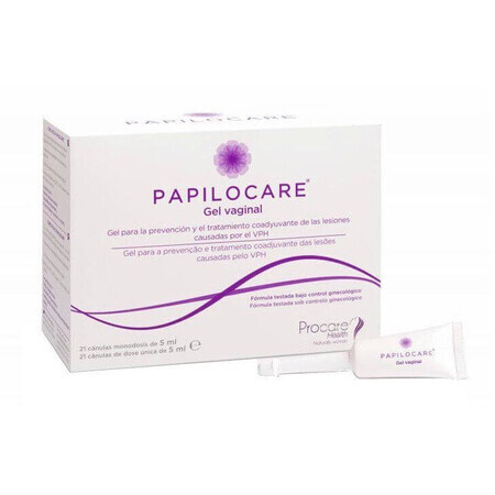 Papilocare vaginale gel 21 x 5 ml