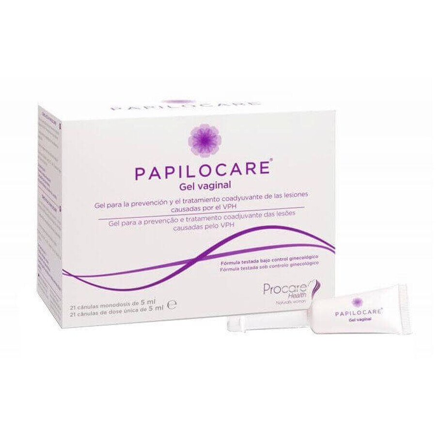 Papilocare vaginale gel 21 x 5 ml