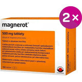 Magnerot 2 x 100 tabletten