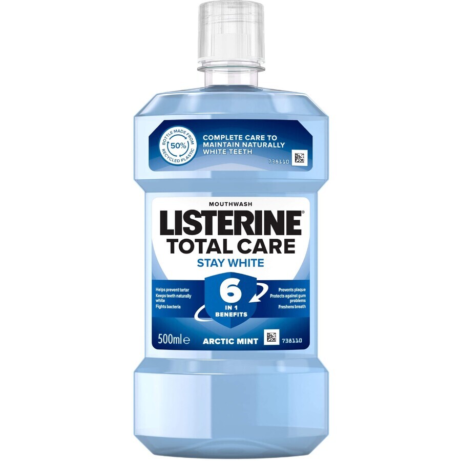 Listerine STAY WHITE colutorio 500 ml