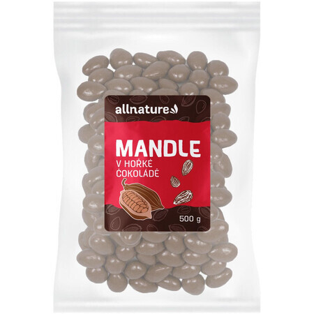 Allnature Amandes au chocolat noir 500 g