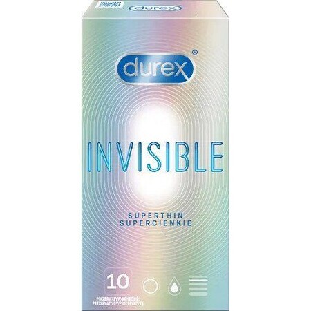 Durex Invisible 10 pcs