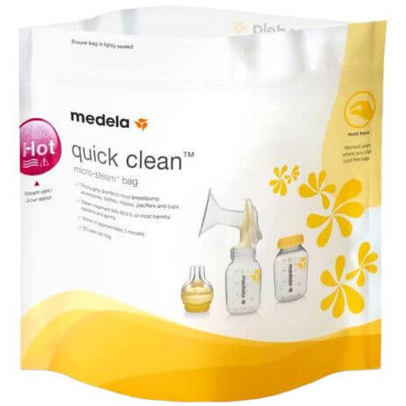 Medela Quick Clean Magnetronreinigingszakjes 5 stuks