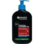 Garnier Pure Active Anti-Blackhead Gel de curățare, 250 ml