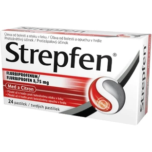 Strepfen Honing en citroen tabletten 24 tabletten
