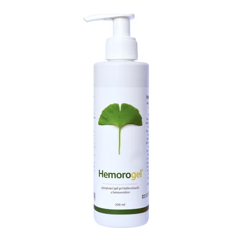 Hemorogel intieme reinigingsgel met pomp 200 ml