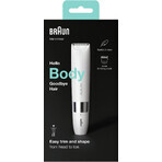 Braun Body Mini Trimmer BS1000 depilatore elettrico per il corpo