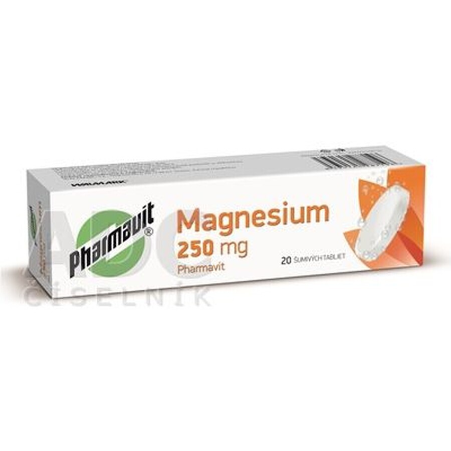 Pharmavit Magnesium 20 bruistabletten