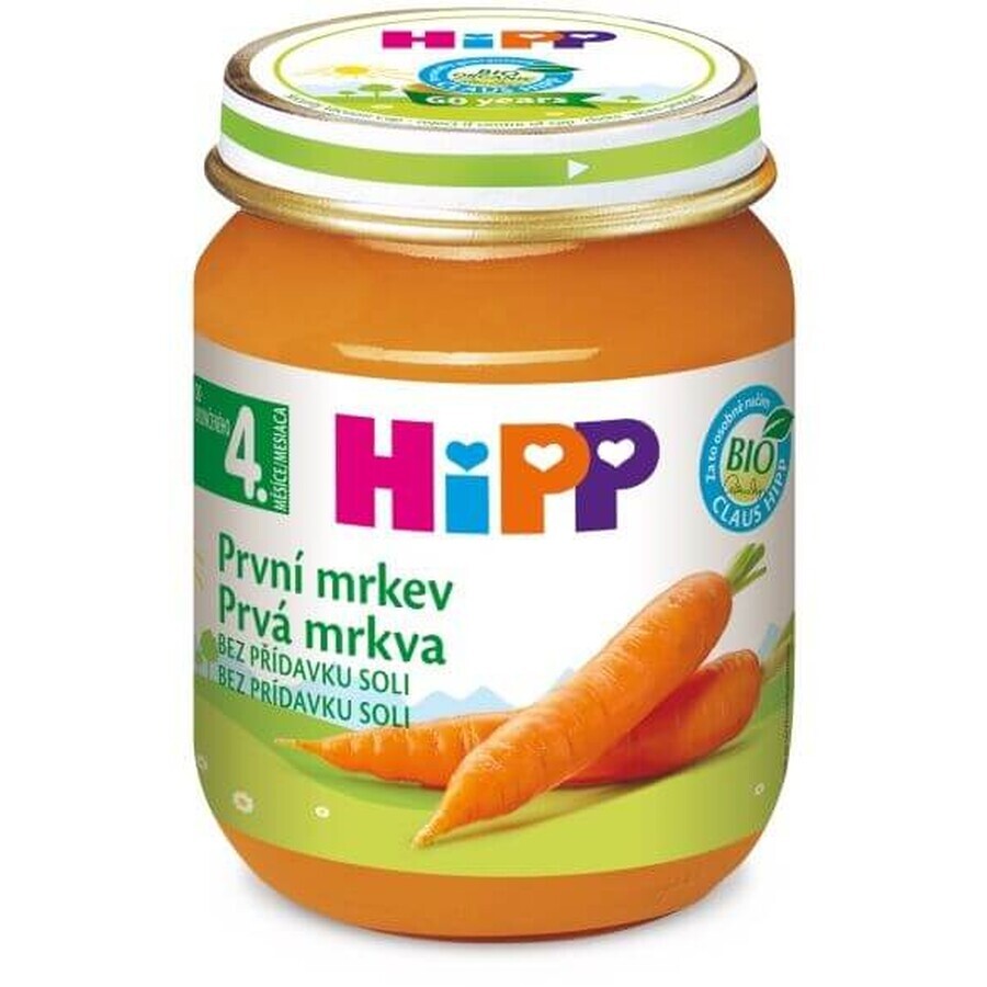 HiPP Organic vegetable puree First carrot 125 g