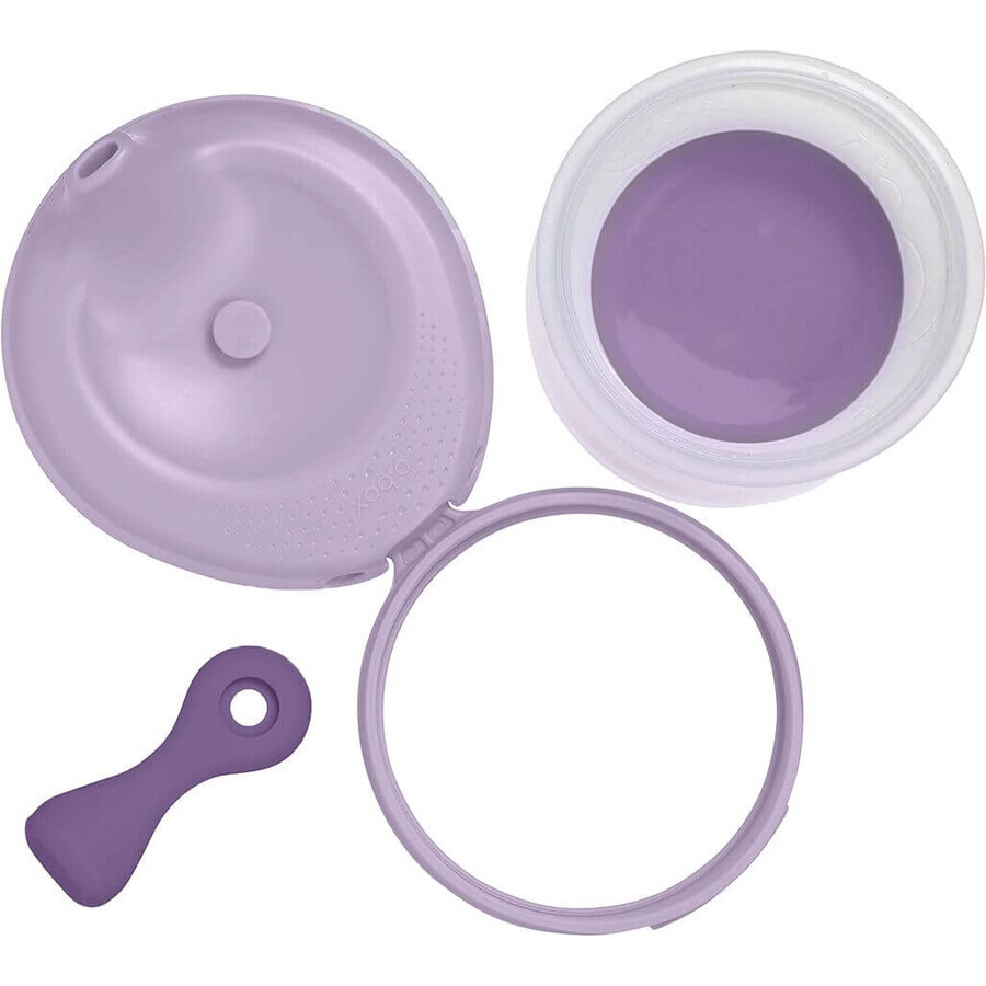 B. box Rechargeable feeding bag - purple