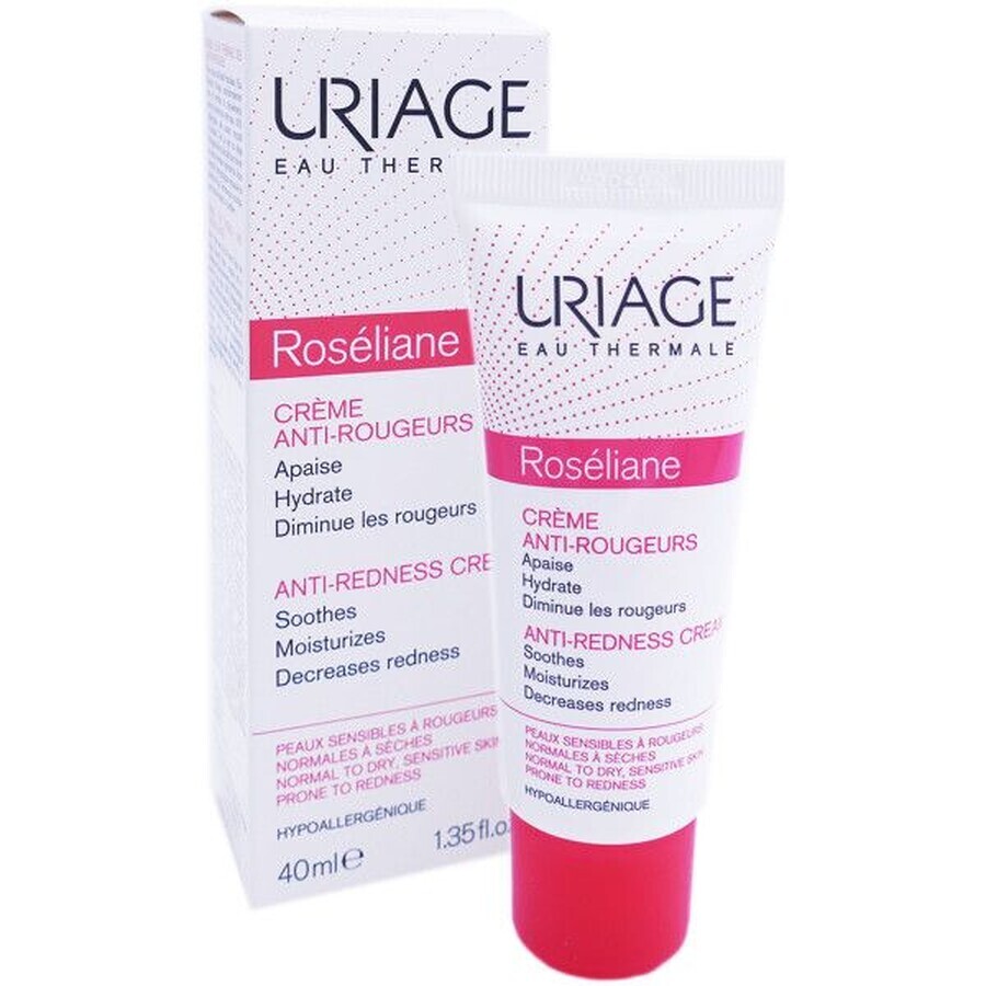 Crema Uriage pentru piele sensibilă (Roseliane Crème) 40 ml