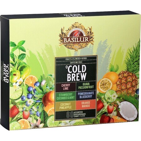 Basilur Cold Brew papier assorti 60 x 2 g