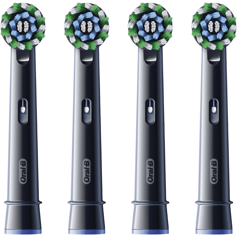 Oral-B Pro Cross Action cabezales negros 4 uds.