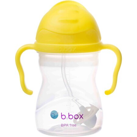 B.box b.box Tasse à paille au citron 240 ml