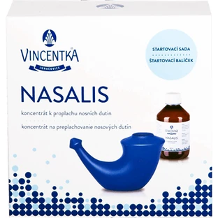 Vincentka Nasalis skoncentrowany pakiet startowy + pojemnik do płukania 300 ml