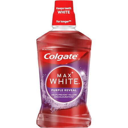 Colgate Max White Max White Purple Reveal Mondwater 500 ml