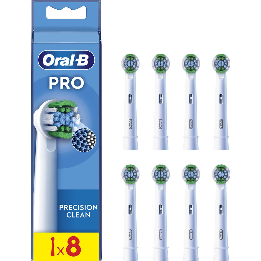 Oral-B Pro Precision Clean têtes de remplacement 8 pcs