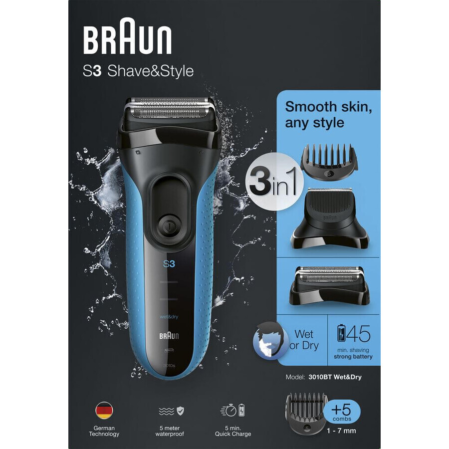 Braun serie 3010BT