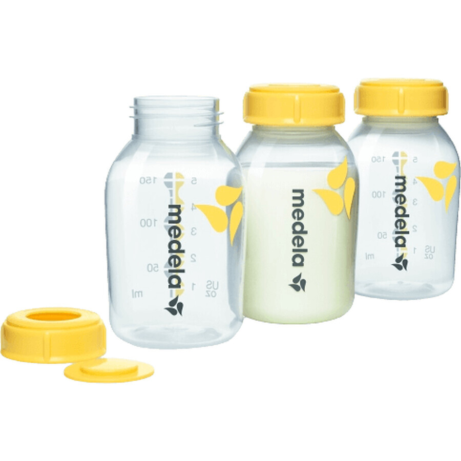 Medela milk storage bottle set 3 x 150 ml