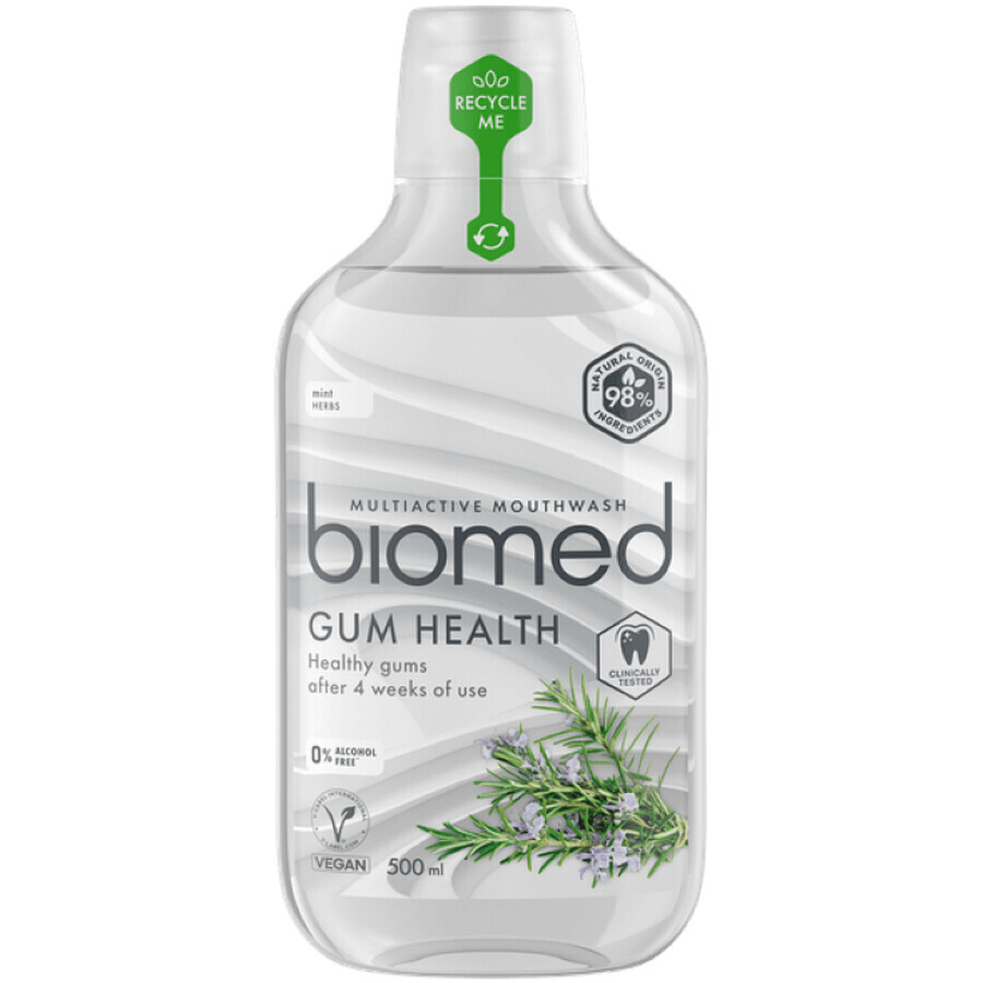 Biomed mondwater voor gezond tandvlees 500 ml