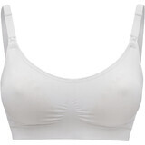 Medela Ultra Keep Cool maternity and nursing bra, white L